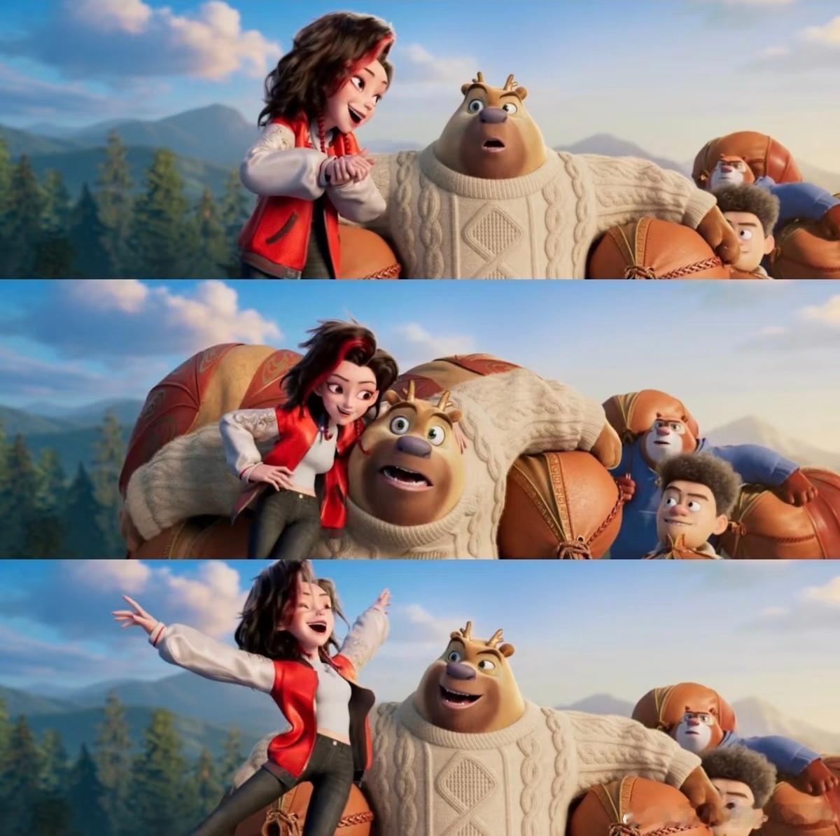 熊出没不仅有女主角还有两位 节奏舒服到极致！全程高能不无聊，热血冒险与姐妹温情平