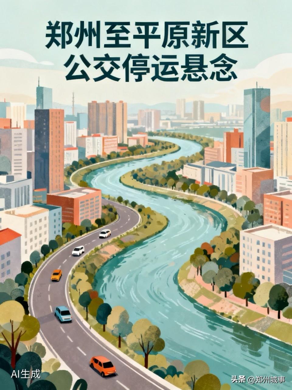 郑州至平原新区公交停运悬念
说个事，可能跟不少城西、城北的朋友有关。
郑州到新密