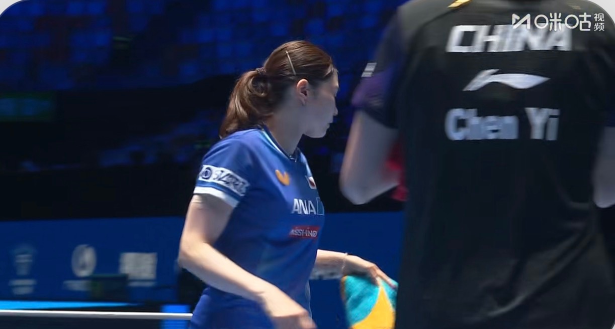 陈熠0-1桥本帆乃香很激情的先到了10 然后被人家连得4分 