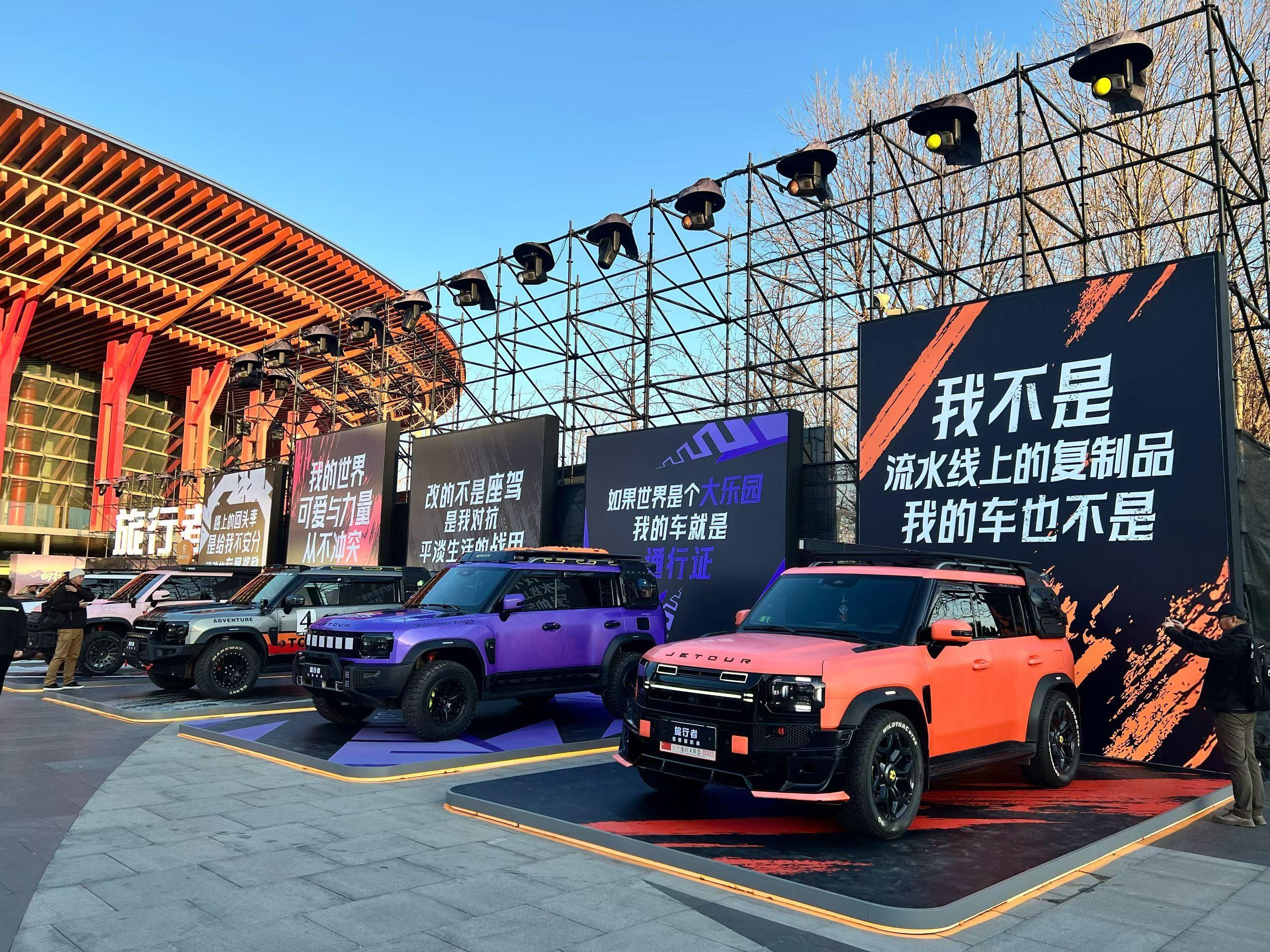 不得不说方盒子造型的车确实是帅