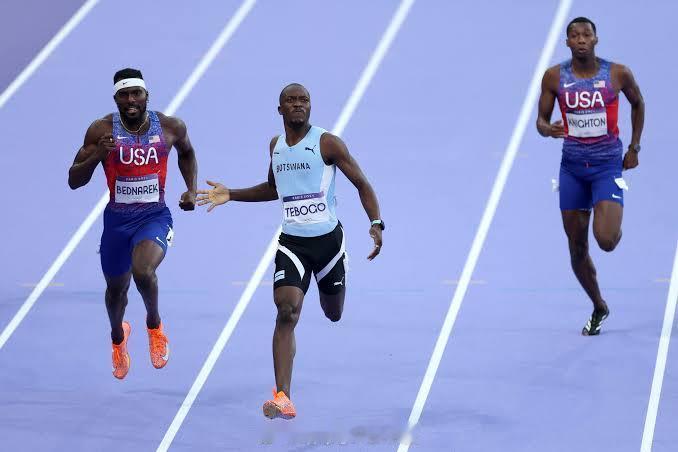 200米历史Top10，2024年目前有两个：🇧🇼特博格19秒46超越耐顿来