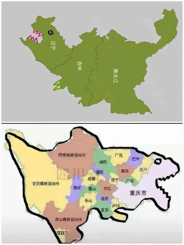 东三省：有怪兽！有怪兽！重庆：就是你！就是你！ 