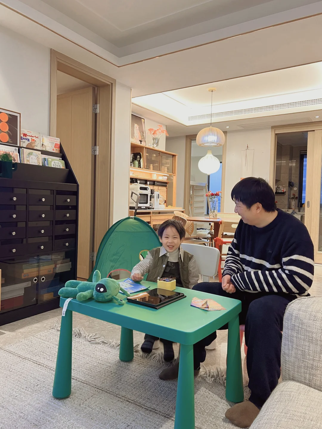 78㎡温馨小家打样｜一家三口的幸福空间