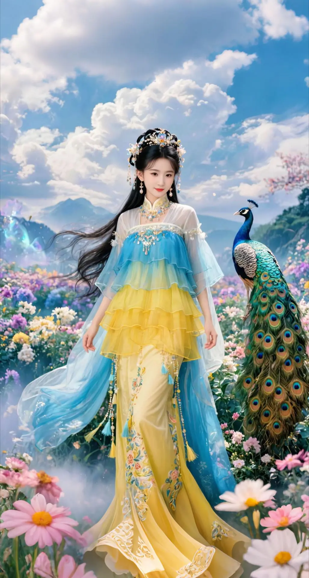 AI扩图 AI奇幻古风写真 ai创作