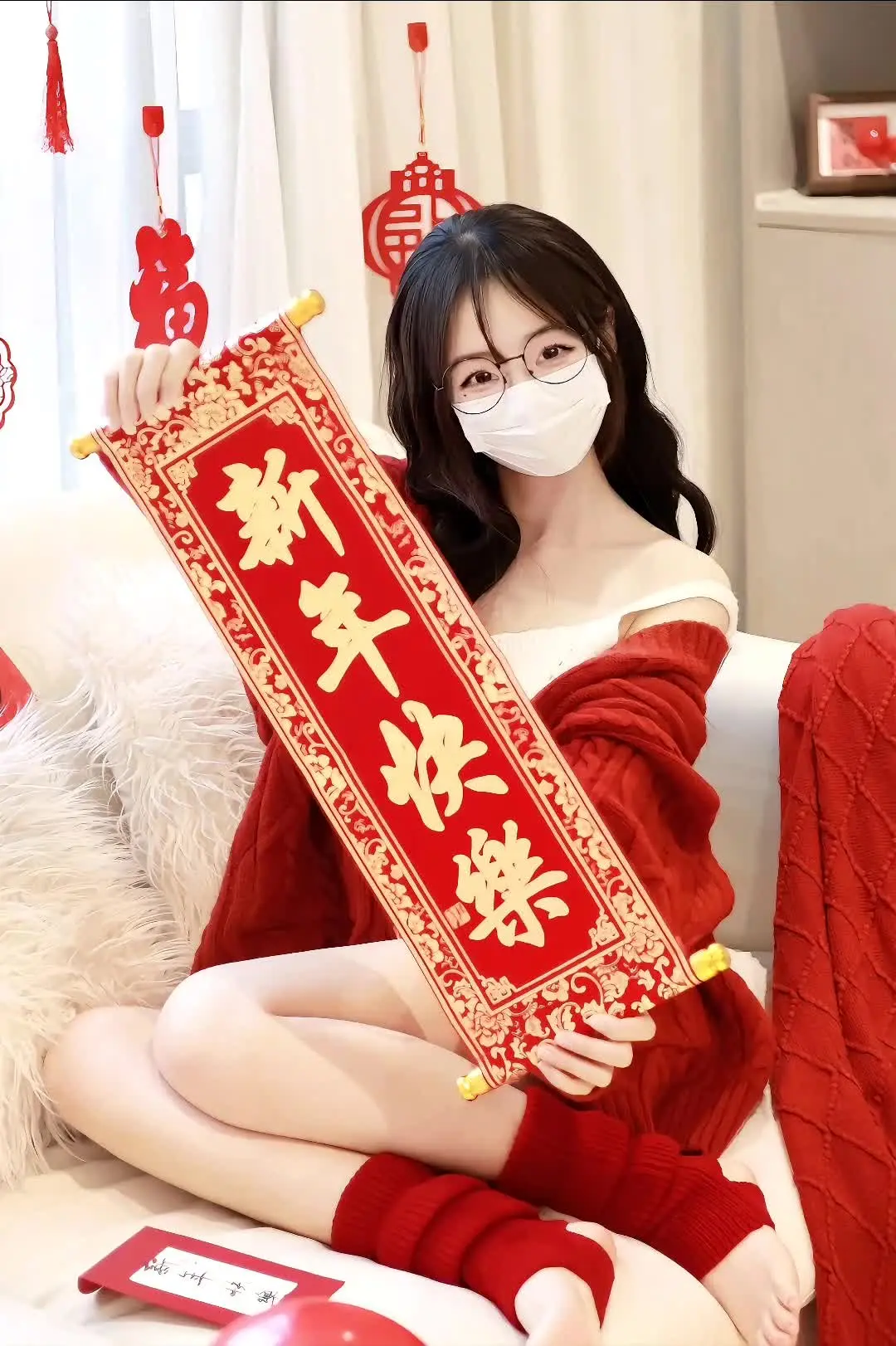 听说这是心动版 新年快乐 小姐姐