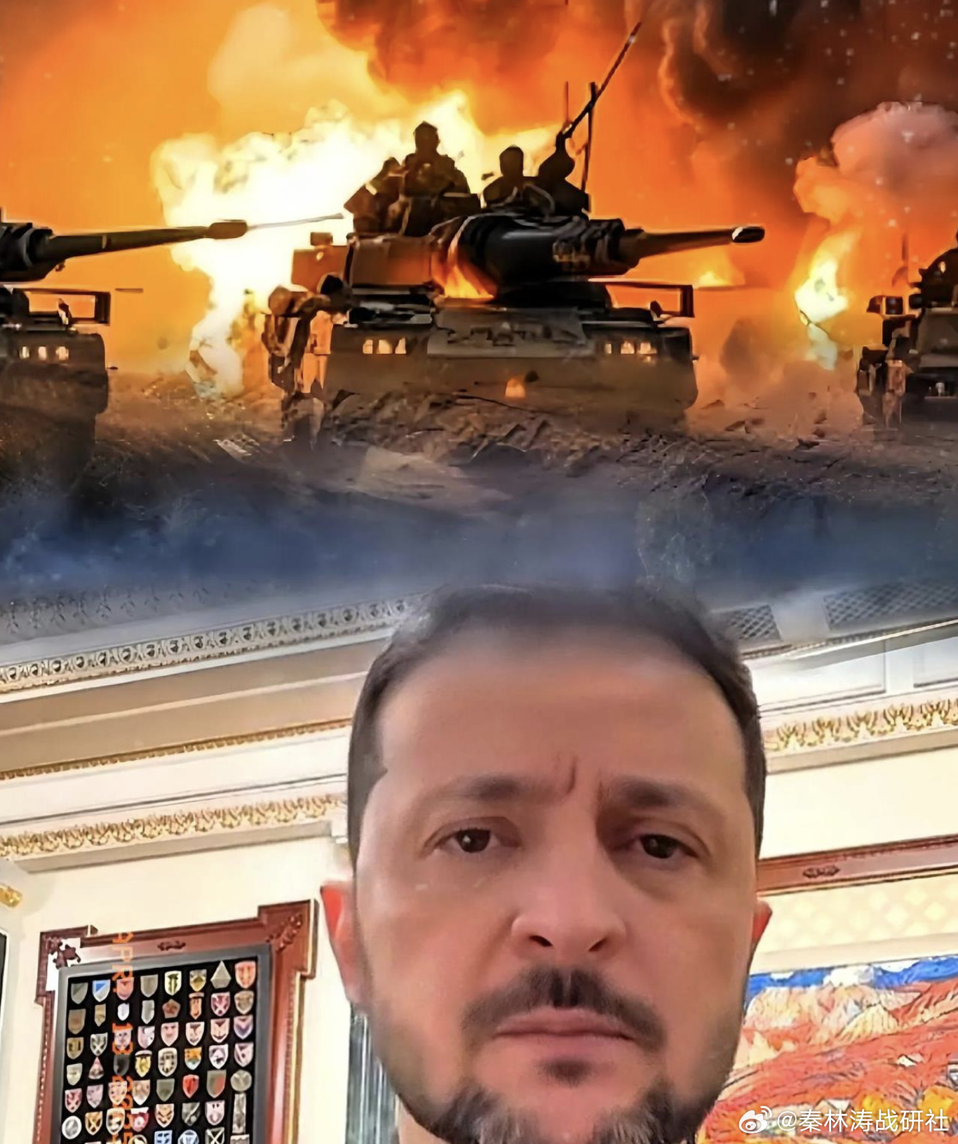 烽火问鼎计划热血军迷大本营 缺钱了，泽连斯基跑去中东找土豪“化缘”了。泽连斯基最