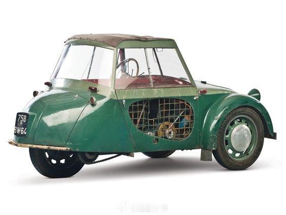 1950s Grataloup很多人喜欢的摩托车之一quirks ，它以一位用F