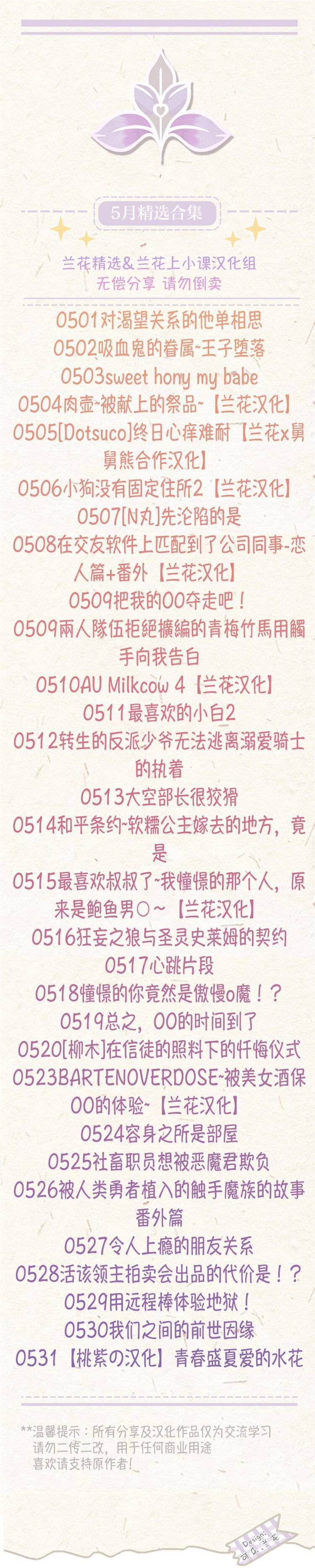 兰花精选 🍰5月合辑来咯~今晚准时老地方解压问题请认真看简介和教程🤟💘 
