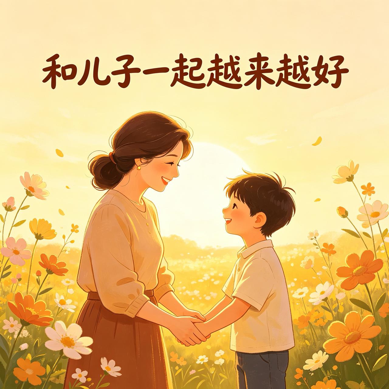 继续和儿子做睡前潜意识思维能力的训练:

“我的人生没有失败。要么成功，要么成长