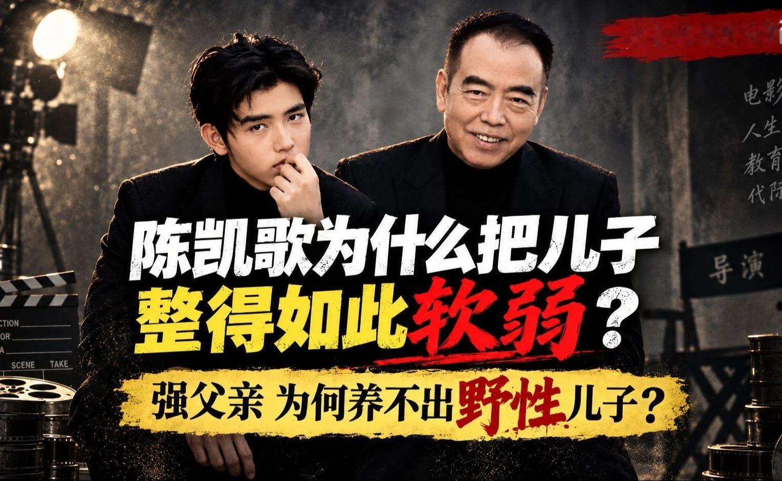 陈凯歌那么强，为什么陈飞宇身上反而少了那股野性？