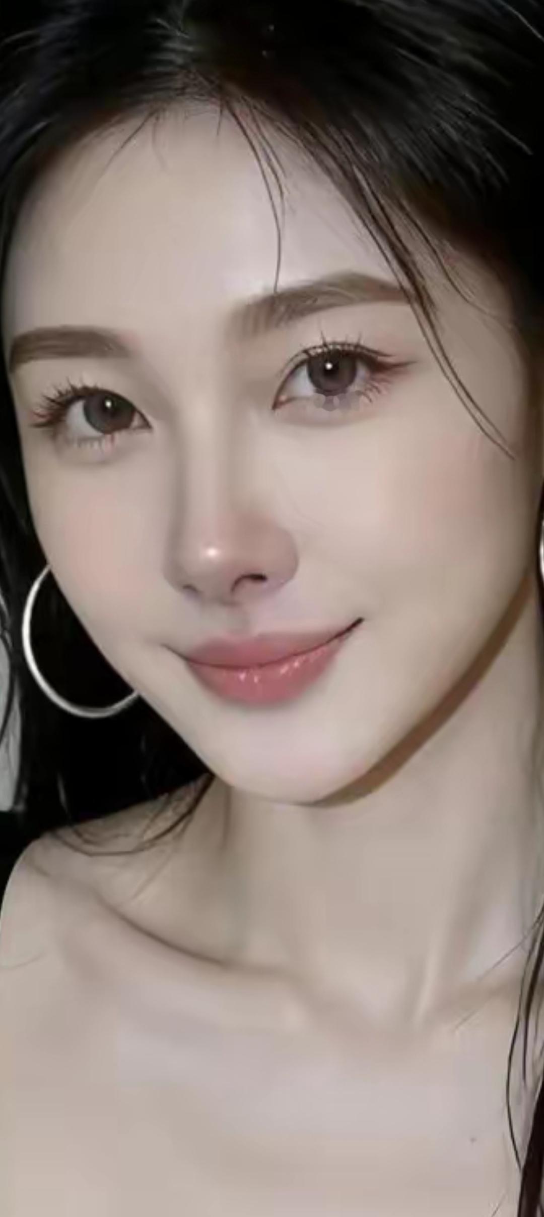 温柔甜美的微笑，散发着自然的光彩！🌟✨
