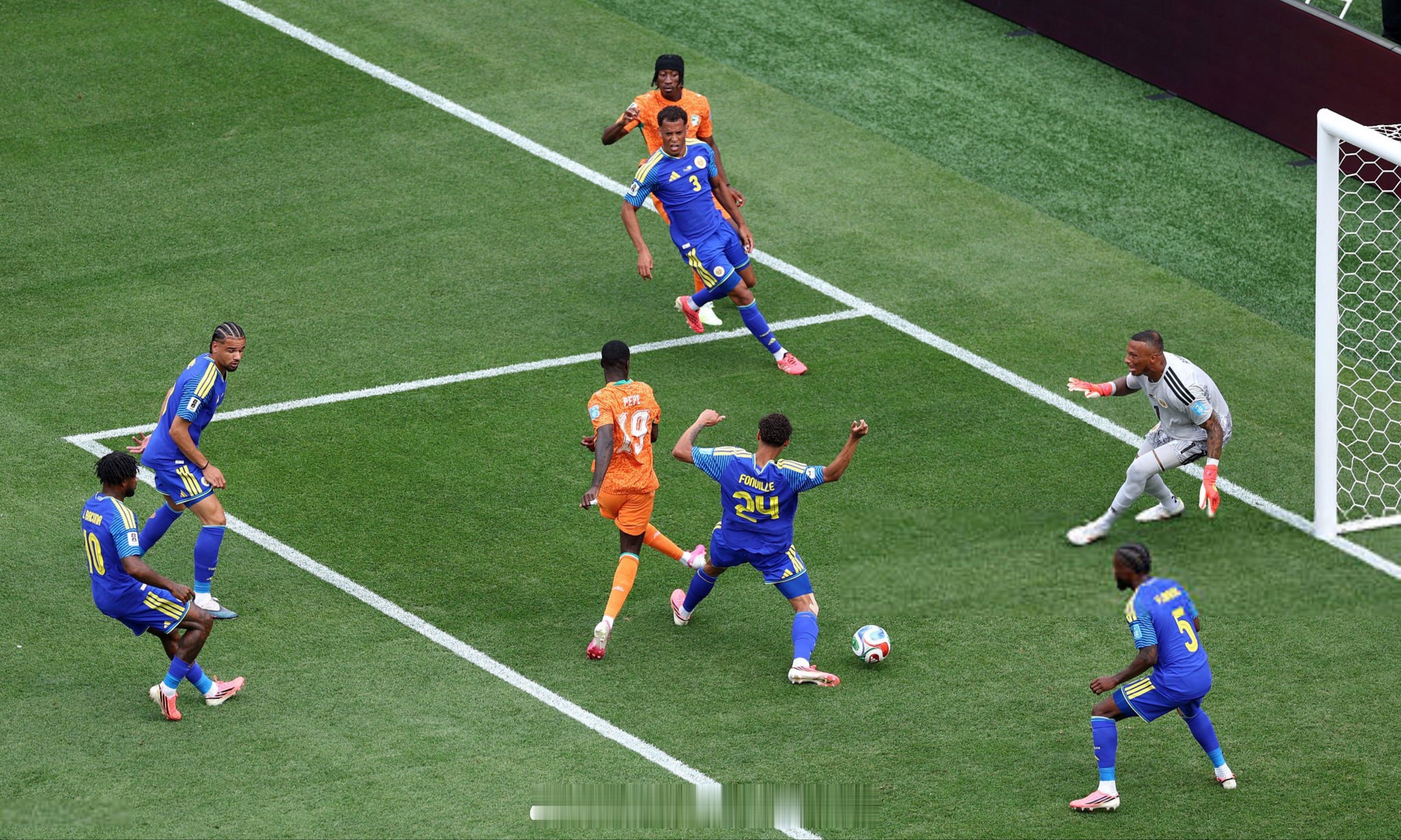 库拉索0比2科特迪瓦科特迪瓦晋级世界杯32强 前阿森纳边锋尼古拉斯-佩佩，本场比