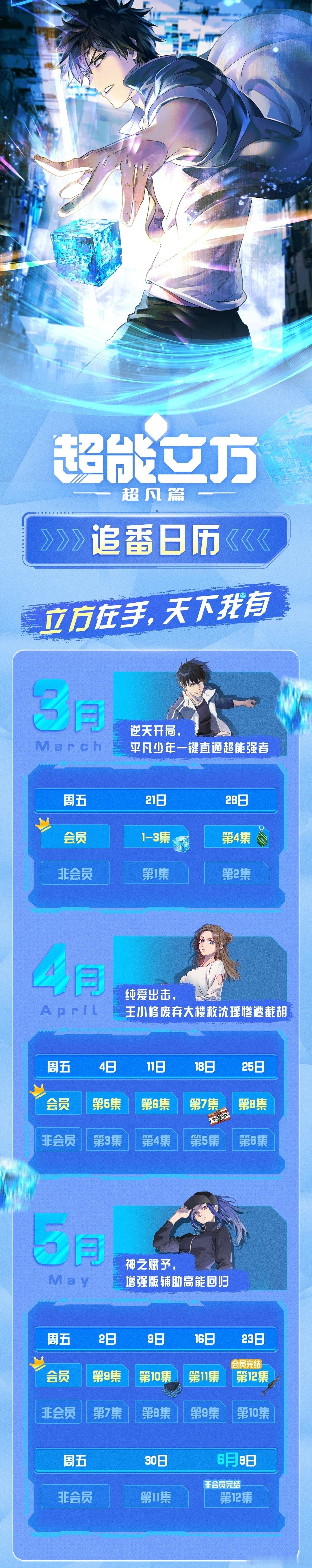 超能立方动画开播超能立方动画超有梗 终于等到《超能立方》开播了，第一集就给我留下