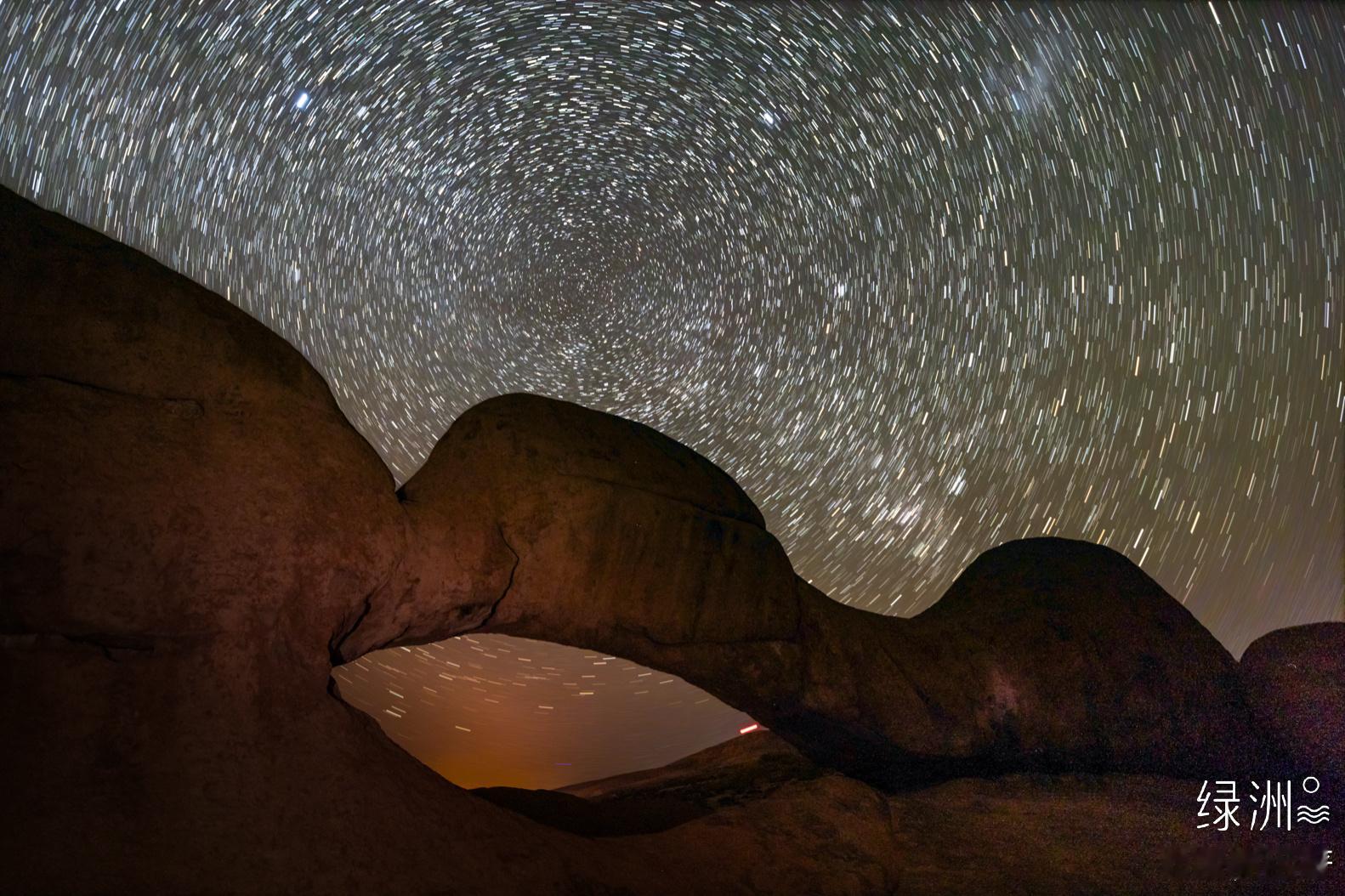 拱门星轨 神山    