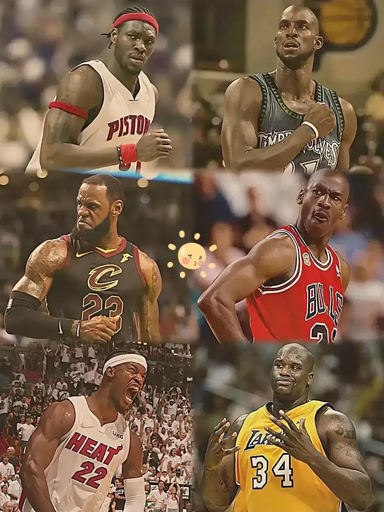 不偏不倚，以下这6位球员，才是NBA历史上真正的硬汉，他们就是强硬的代名词！

