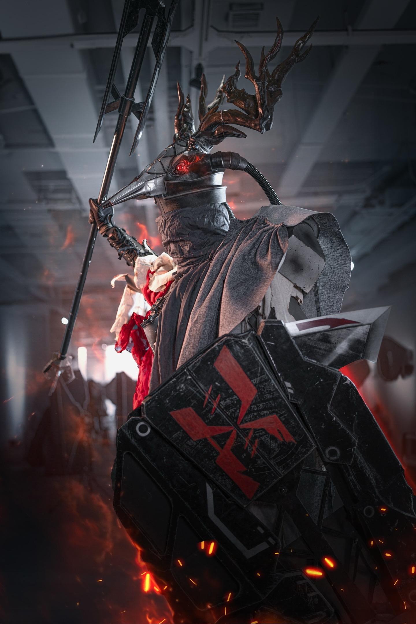 “泰拉大陆最后一只纯血温迪戈” 出镜coser  摄影后期：我