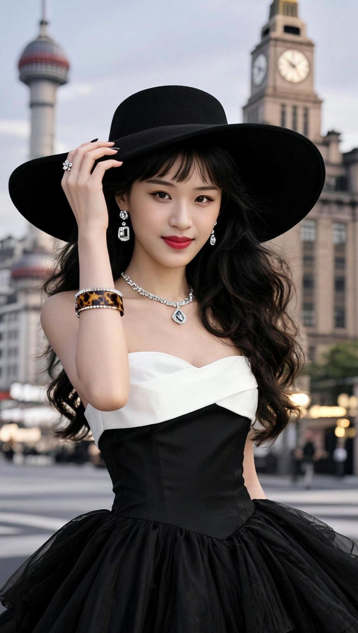 这顶帽子是不是有魔法？戴上它我感觉自己能统治整个时尚界，下一秒却发现自己只是在街