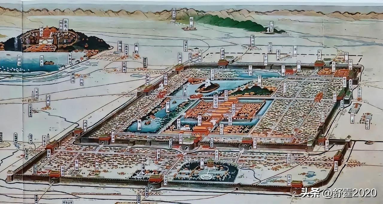 看到日本人在1928年就把北京地图绘制得如此清晰，真让人脊背发凉！
为了侵华，他