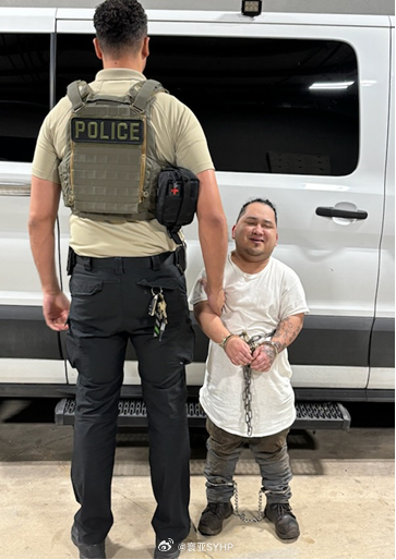 美国ICE逮捕危地马拉侏儒性罪犯美国新奥尔良移民与海关执法局 (ICE) 逮捕了