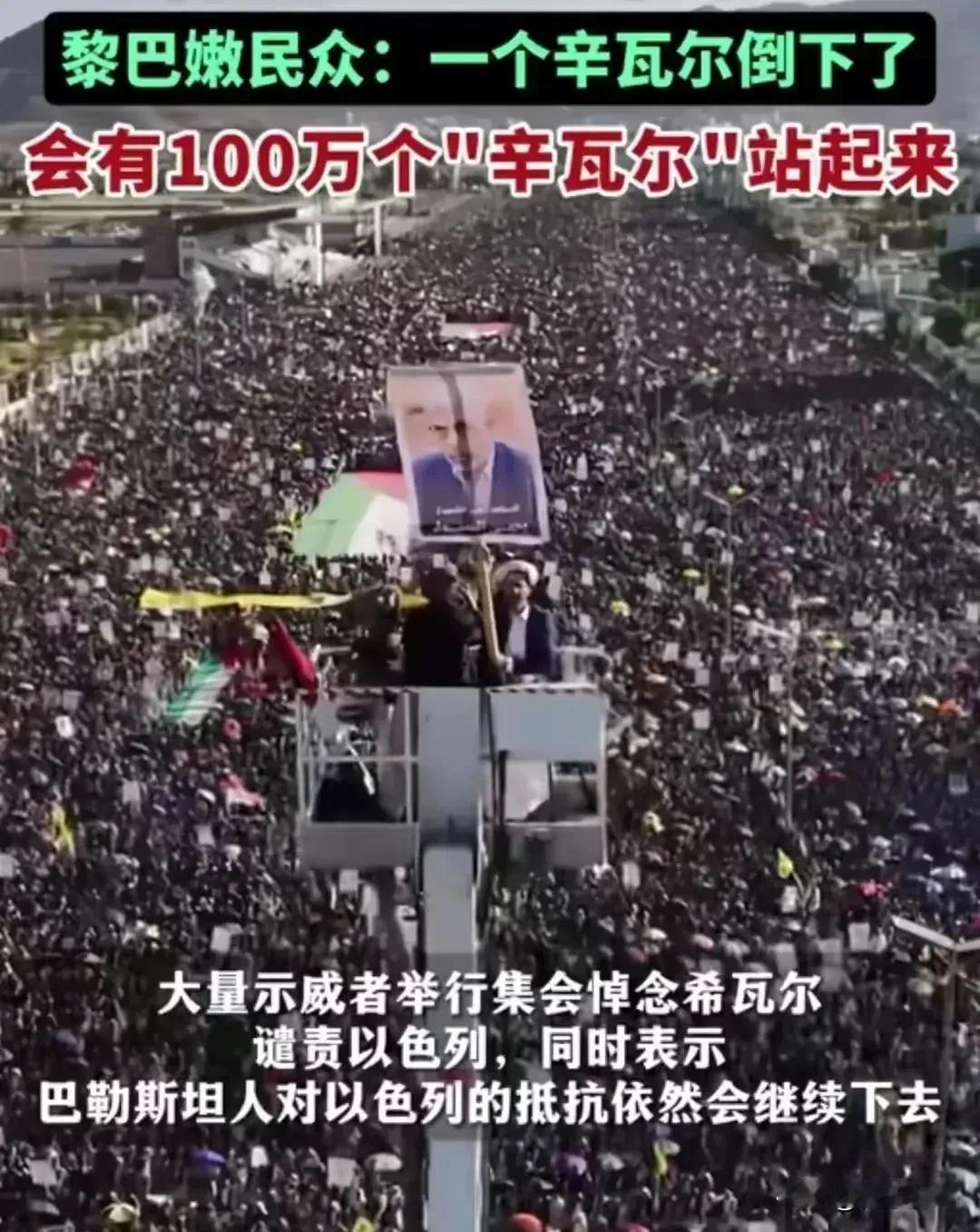 这一幕，熟悉吗？“一个辛总倒下了，100万个辛总将站起来！”当黎国游行的人群喊出