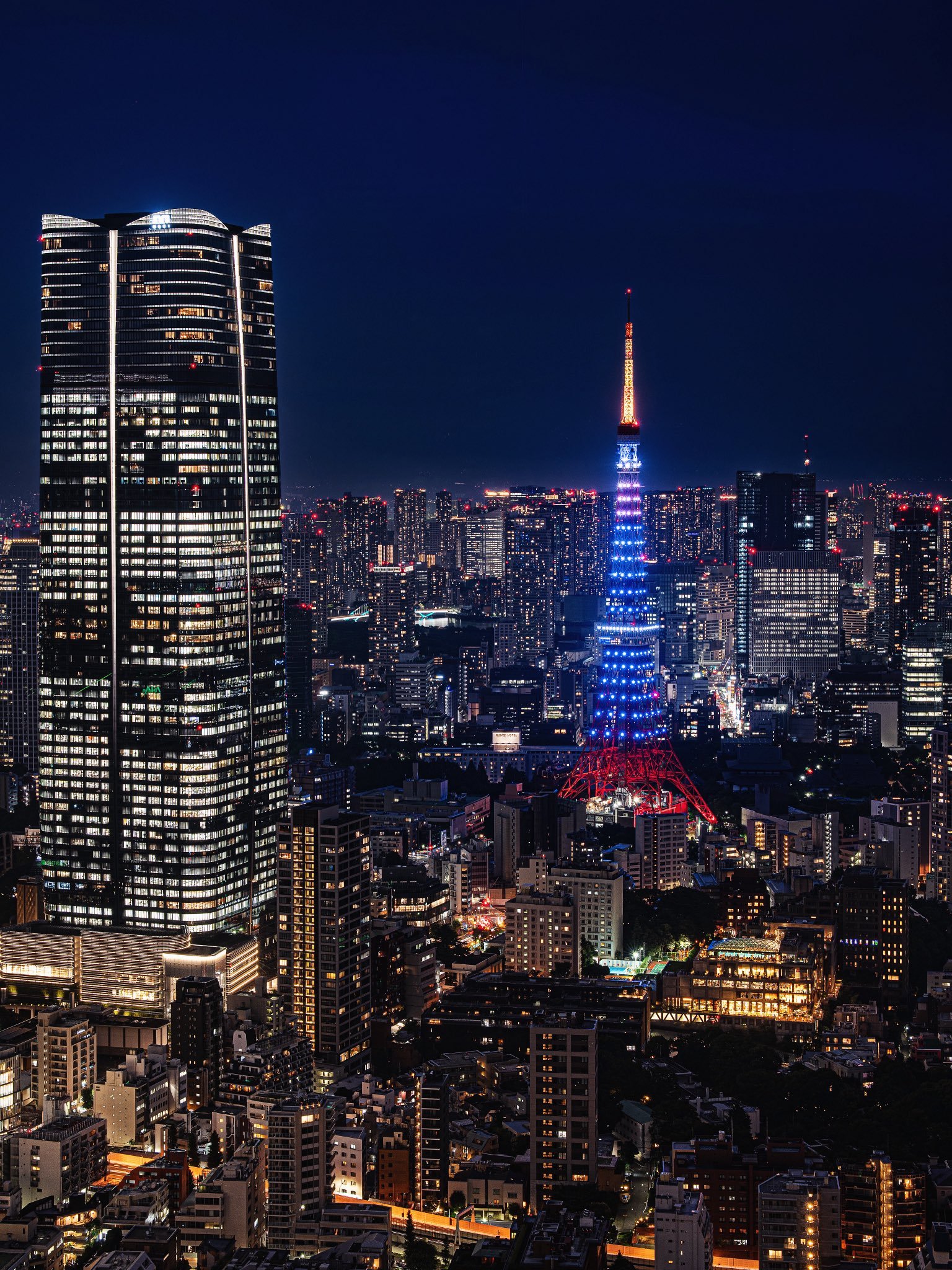 サッカー日本代表世界杯 SAMURAI BLUE Lighting🎌日本中に"