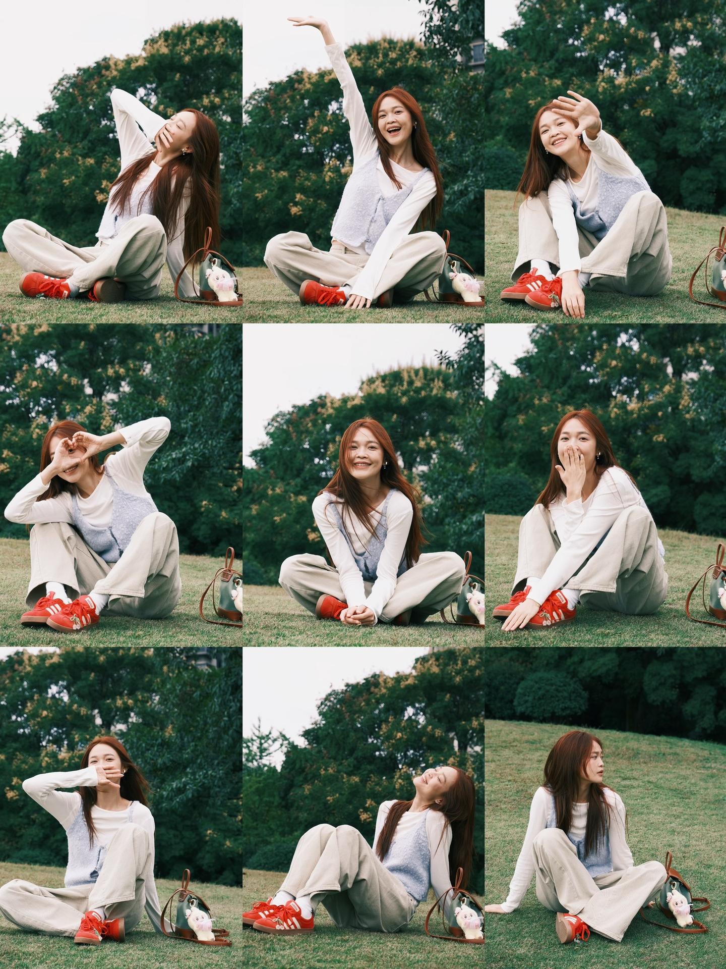 9️⃣个公园拍照姿势分享。