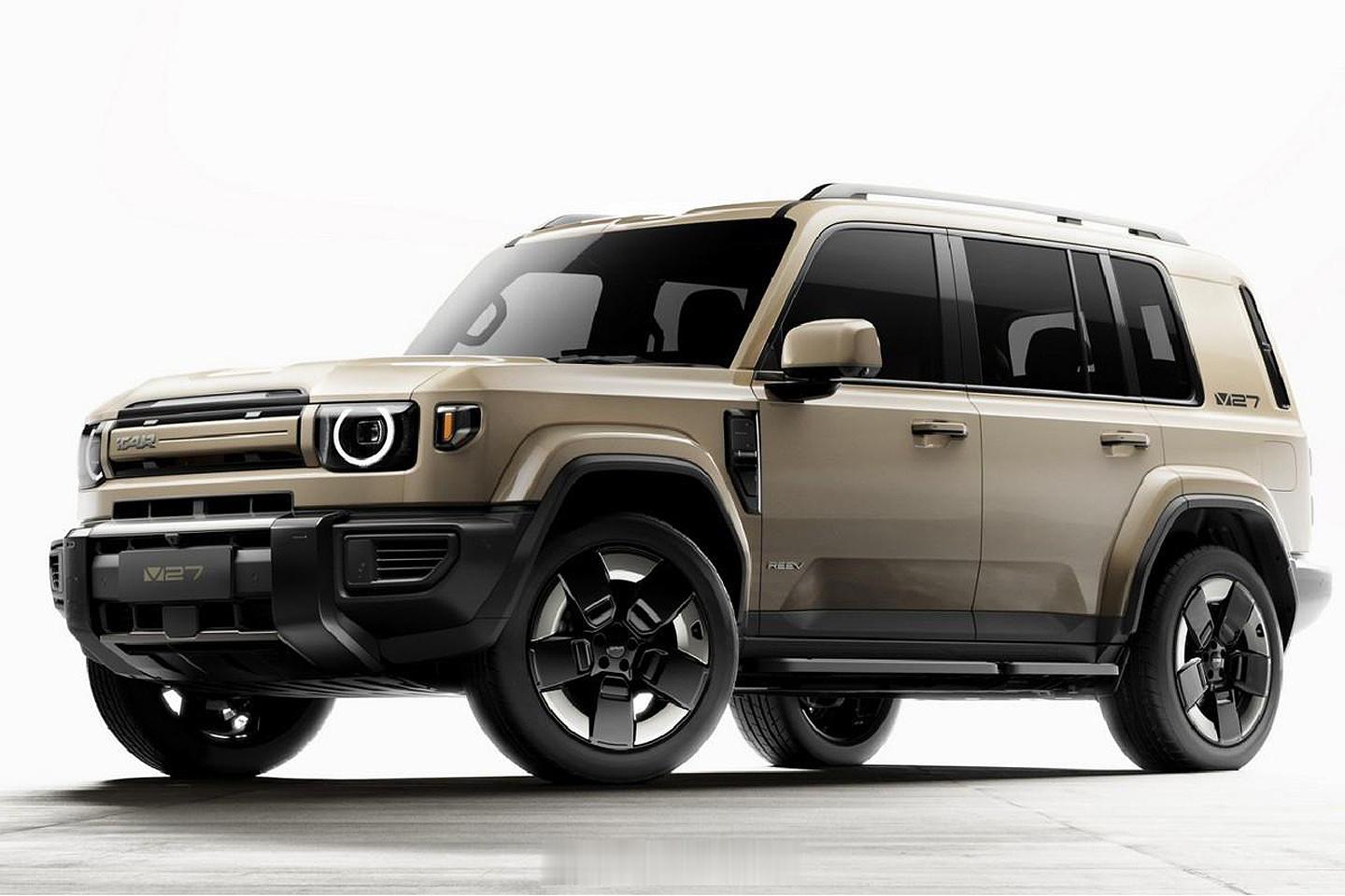 奇瑞iCAR V27海外版官图，车身长度超过5米品牌旗舰 中大型SUV搭载1.5