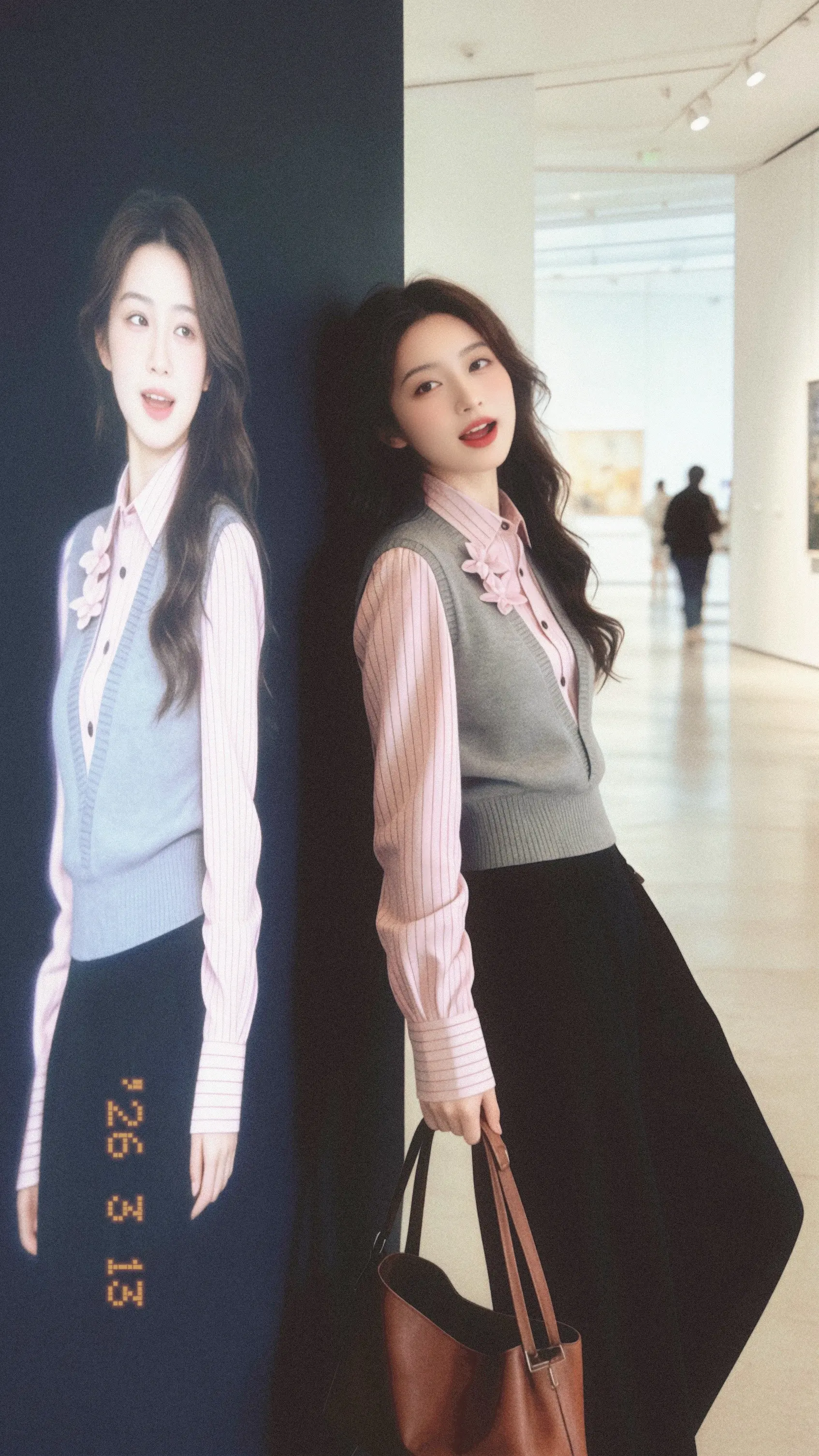 韩剧氛围感穿搭拿捏了 穿搭气质套装 松弛感穿搭一整套 宽松显瘦 松弛慵...