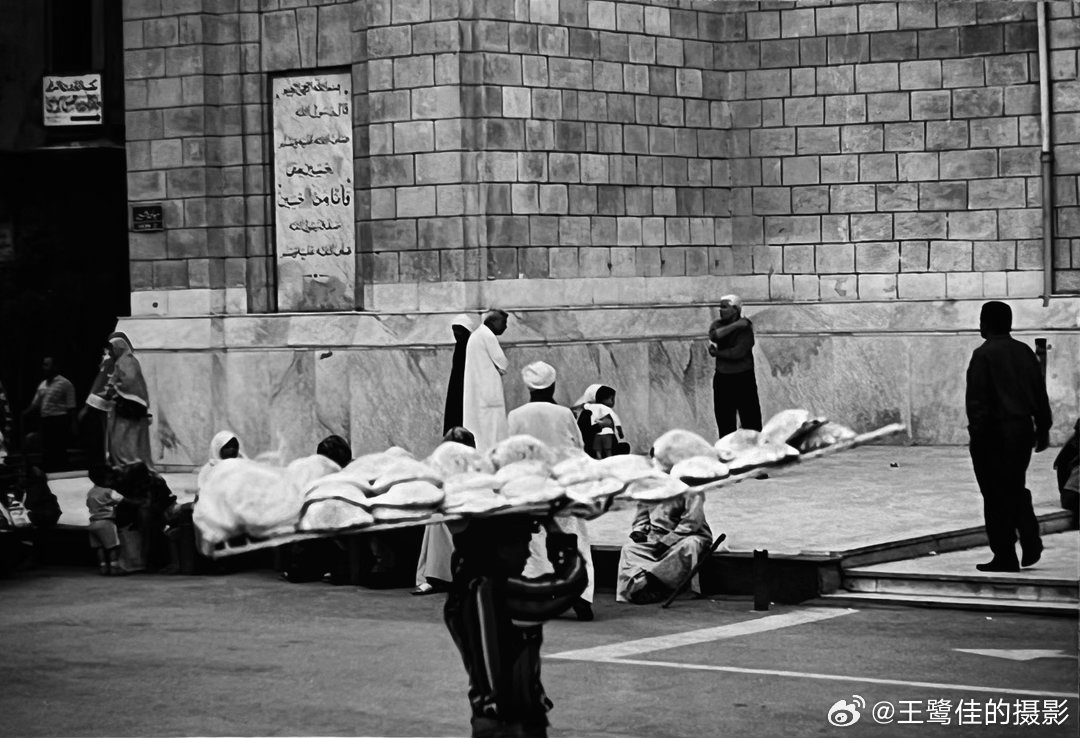 书法  王鹭佳用胶片拍的老照片：怀旧的纪念。（1998埃及）老照片王鹭佳