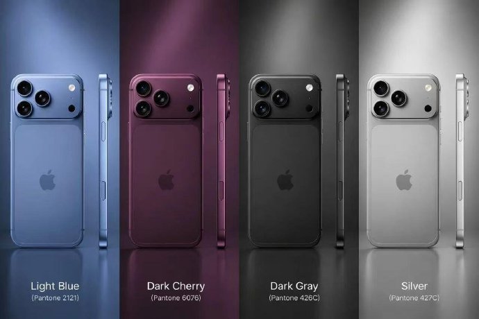 史上颜值巅峰iPhone要来了 深樱桃色、酒红色、勃艮第红……从不同渠道传来的爆