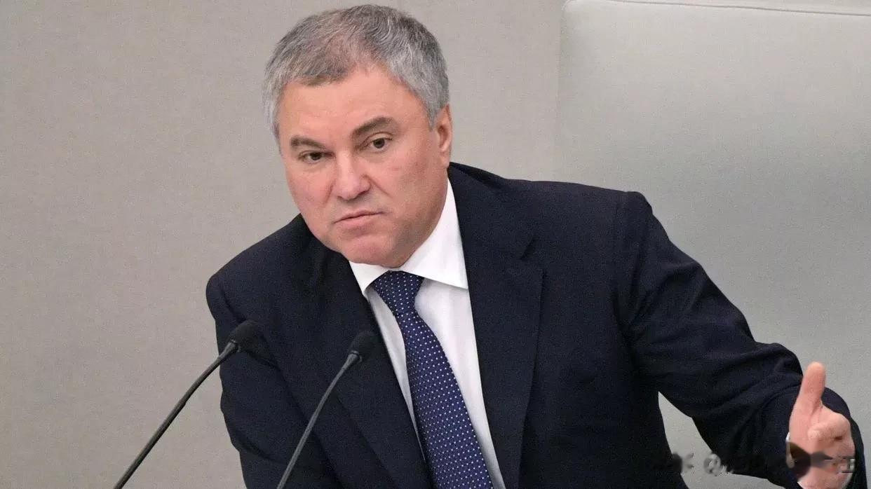 俄杜马主席：欧盟国家在与俄作战，却佯装置身事外

来源:俄罗斯卫星通讯社

俄罗