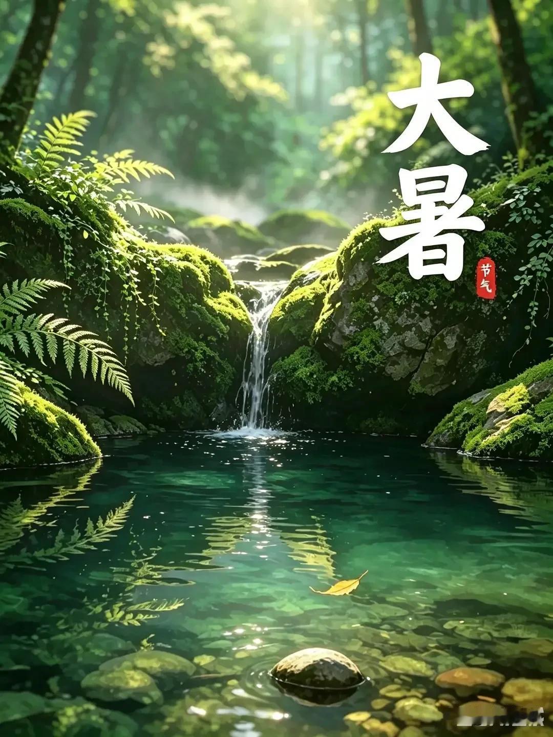 七律《大暑》
（2026.7.23）

炎风漫野暑潮狂，
赤日凌空热浪扬。
蝉噪