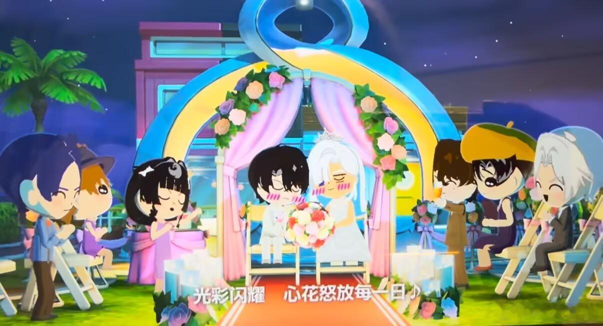 拉了几天磨OC终于结婚了，还是Adam求婚失败daddy说出口的，，，年上牛逼啊