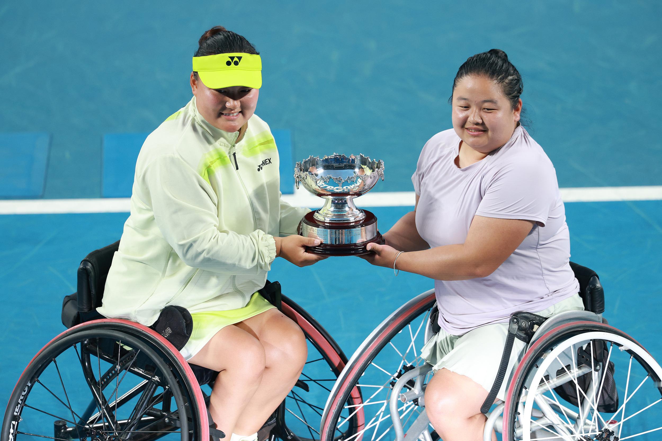 李晓辉/王紫莹连夺温网、美网、澳网冠军！这很澳网澳网2026网球