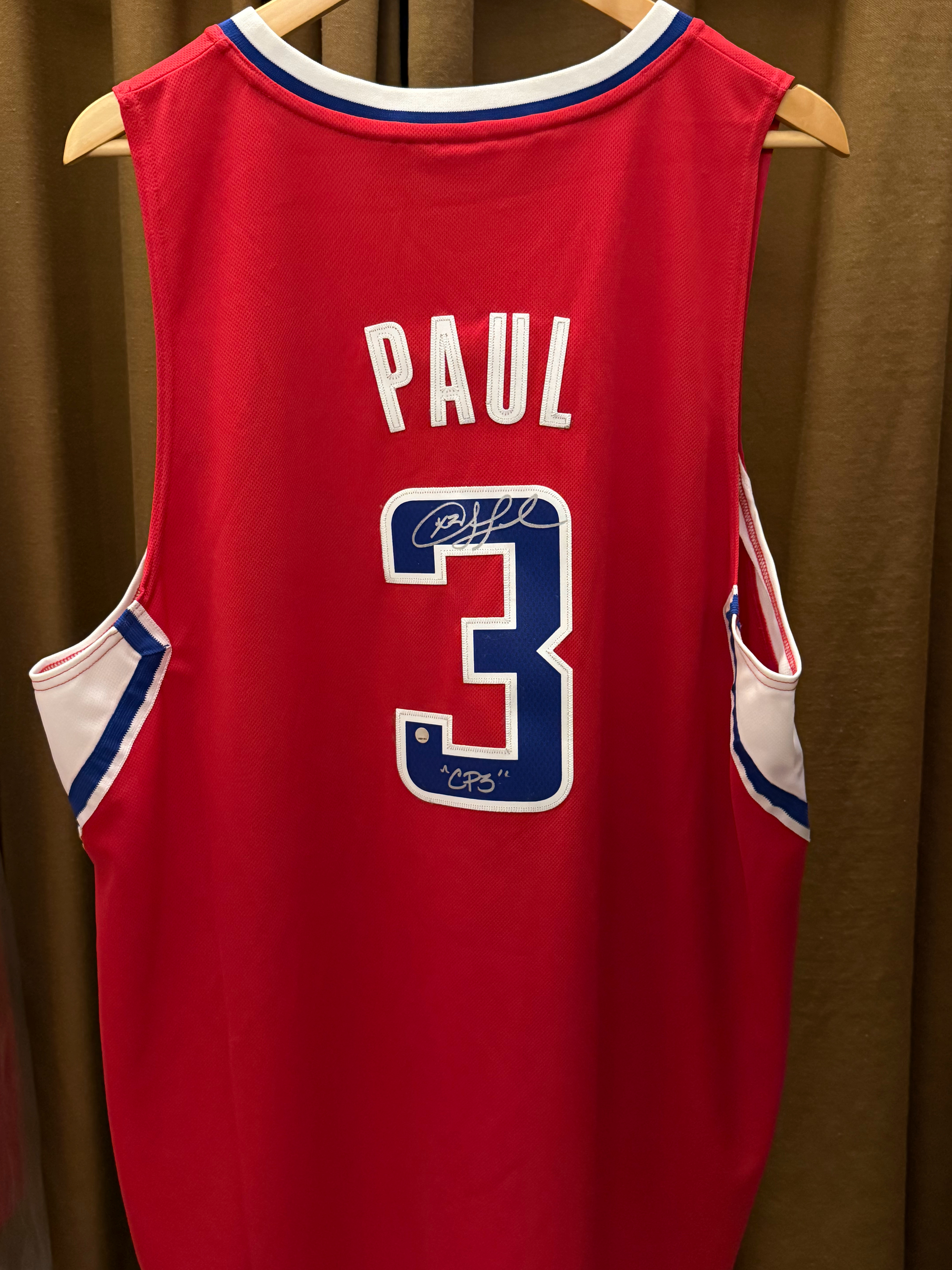 分享一件克里斯保罗老快船球衣的亲签➕绰号签[酷]洛杉矶快船克里斯保罗 ​​​