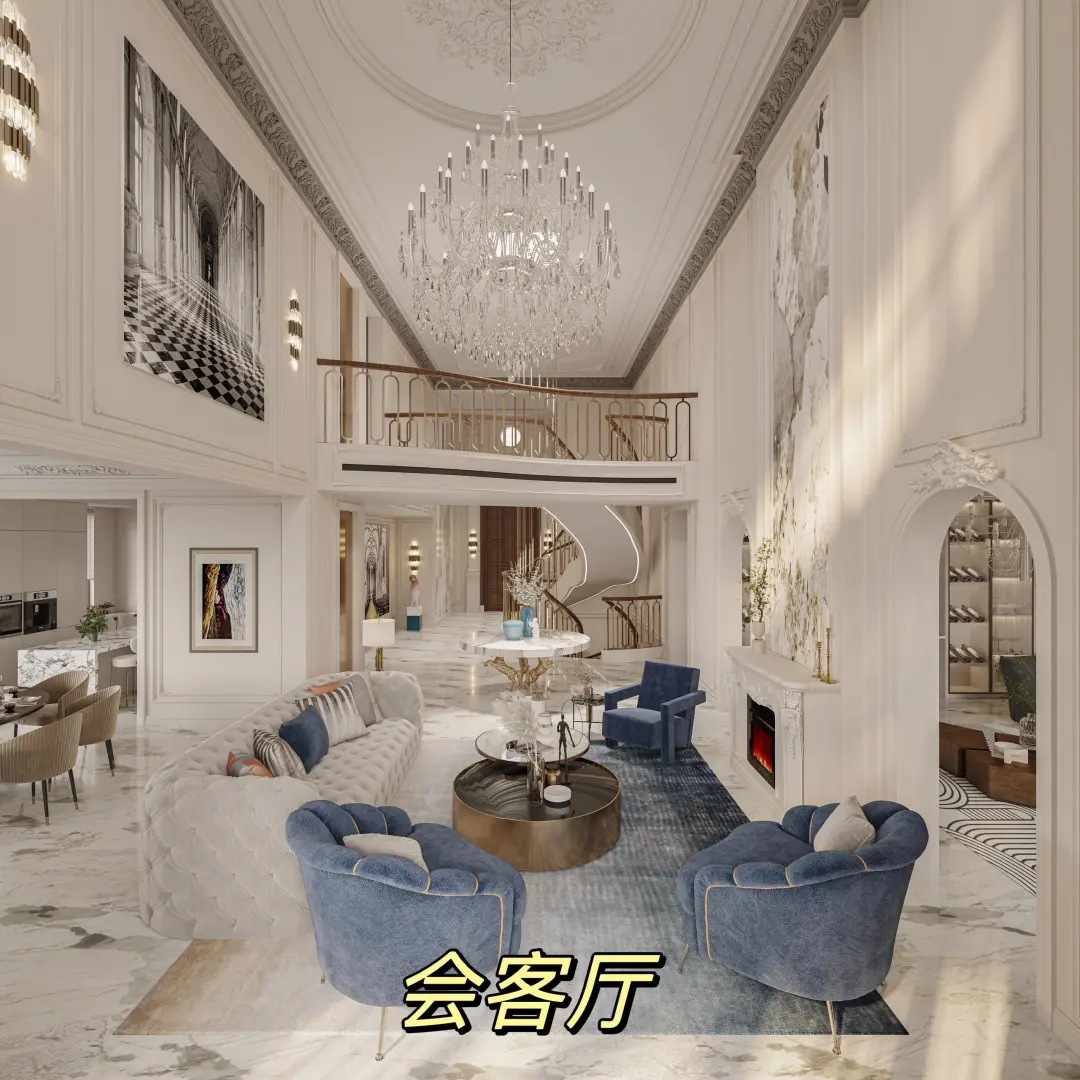 上海御翠园业主请进，法式亿元大宅作品