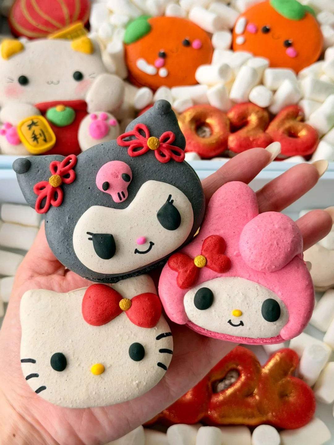 🇸🇬救命😭Sanrio新春限定马卡龙太萌了吧！！