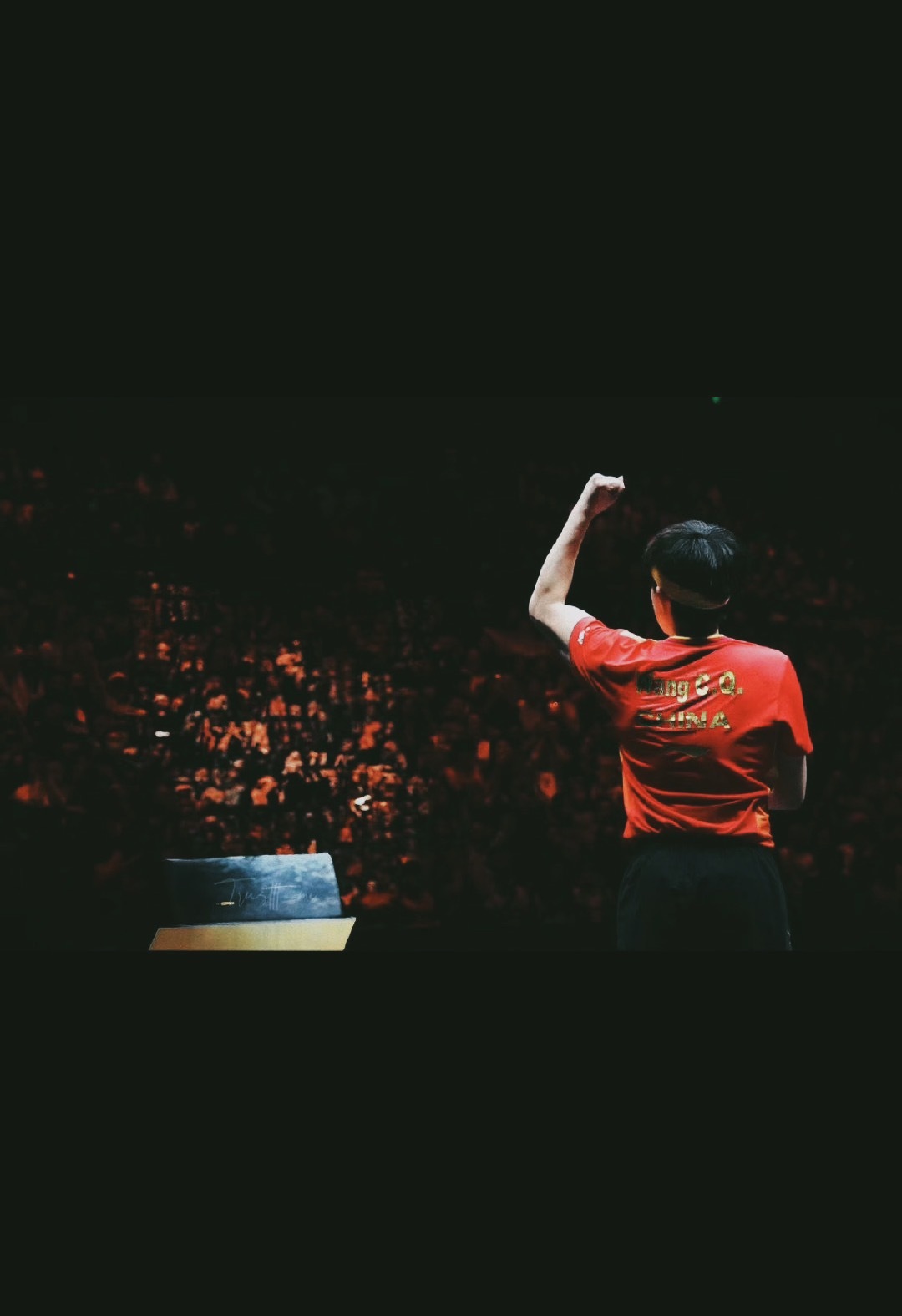 继续阵线赛场，加油大头！[老师爱你]#王楚钦张本智和同处上半区# ​​​