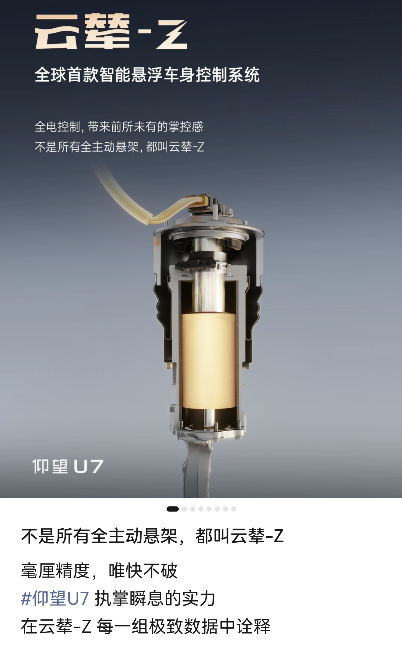 仰望：不是全部的全主动悬架都交云辇-Z。 