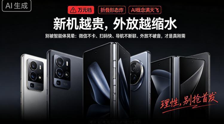 9月新机越贵，外放越拉胯：折叠元年，你的耳朵却在受罪
9月的数码圈，是发烧友的天