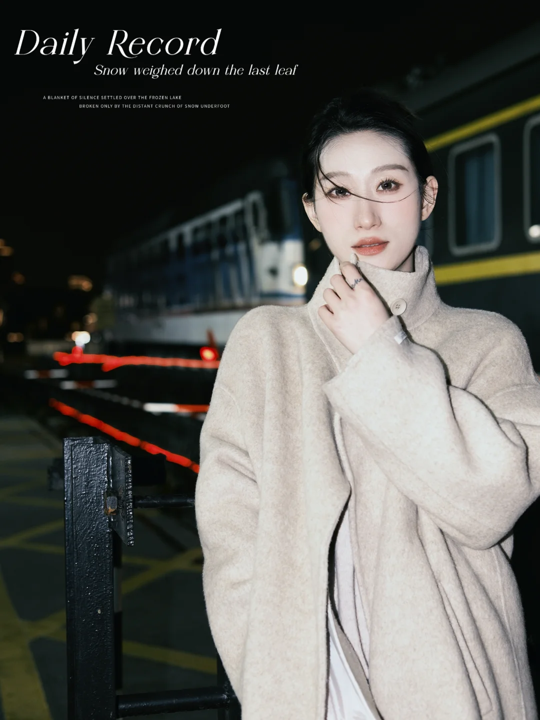 🚃 邂逅火车的夜色