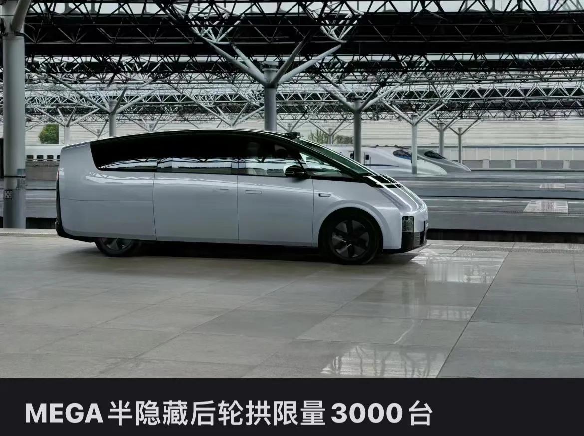 有神奇的网友p出一张“藏轮版”的理想MEGA，和袁老师@袁启聪 的法国兰花采取了