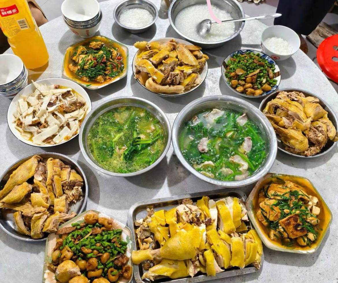 吃饭而已 太奢华了 