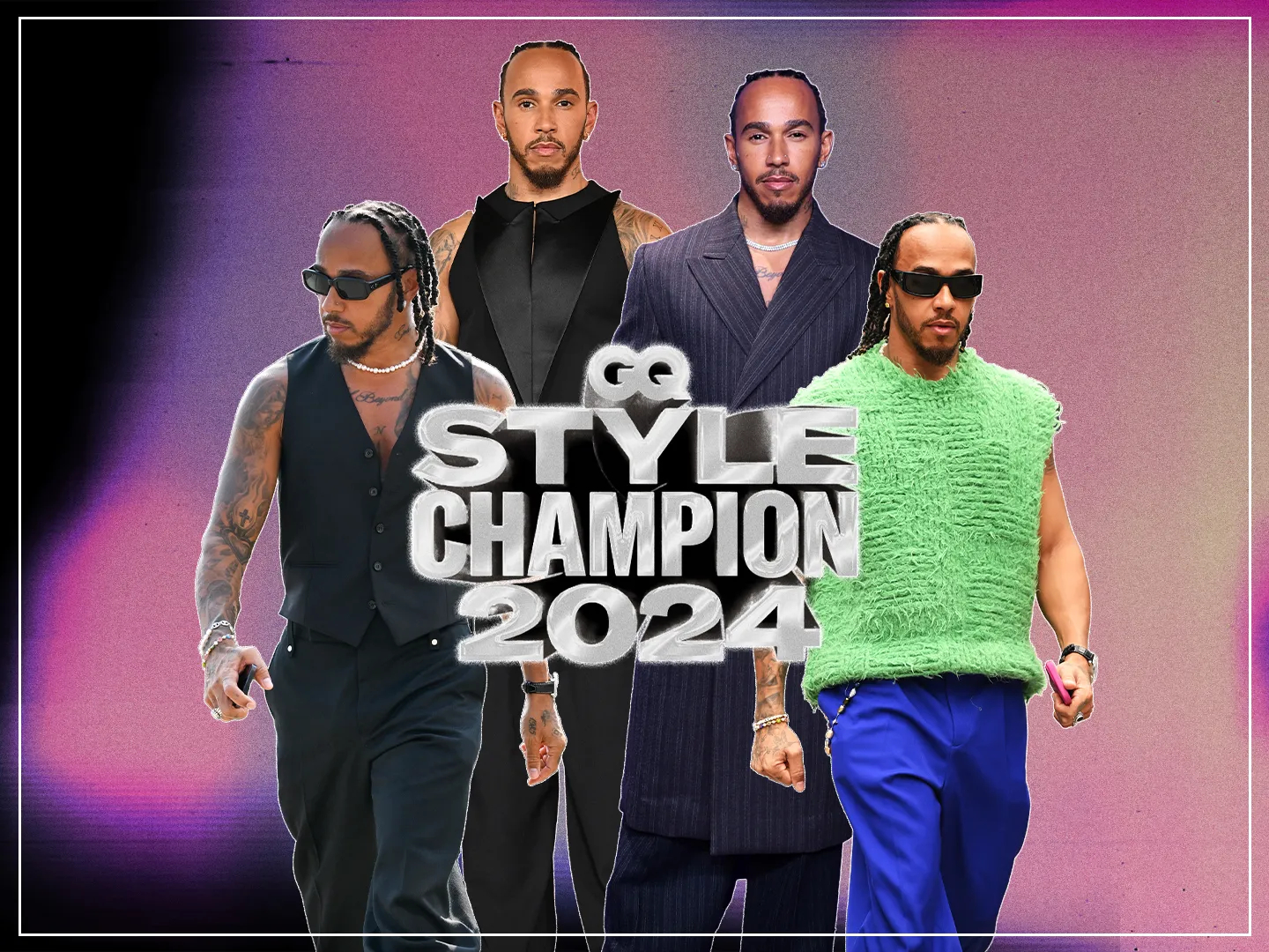 汉密尔顿当选年度型男  美版《GQ》2024型男（style champion）