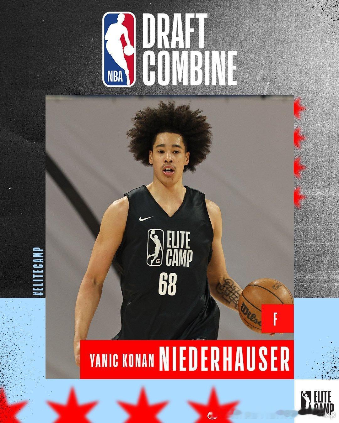 去年瑞士后卫Kyshawn George(2003-203cm-PG)被奇才选中