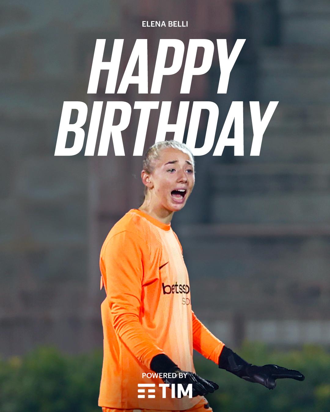 今天是女足门将艾琳娜-贝利的生日，让我们为她送上真挚祝福！