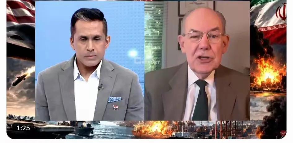 我觉得美国人说的对，咱们就应该按他们想的这么办。美国教授米尔斯海默在电视访谈节目