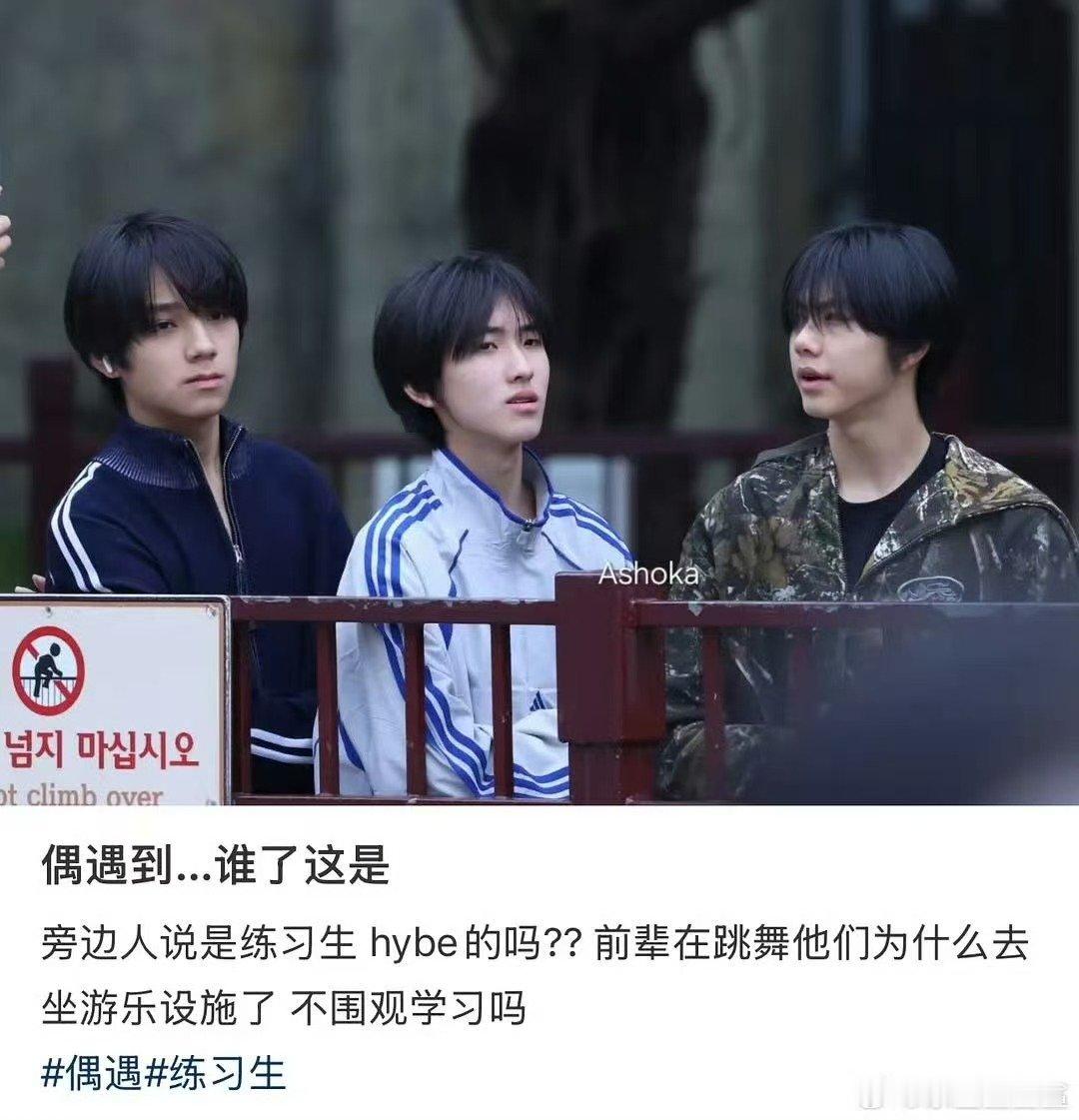 路人把王橹杰左奇函陈奕恒认成了hybe练习生 王橹杰左奇函陈奕恒被认成hybe练