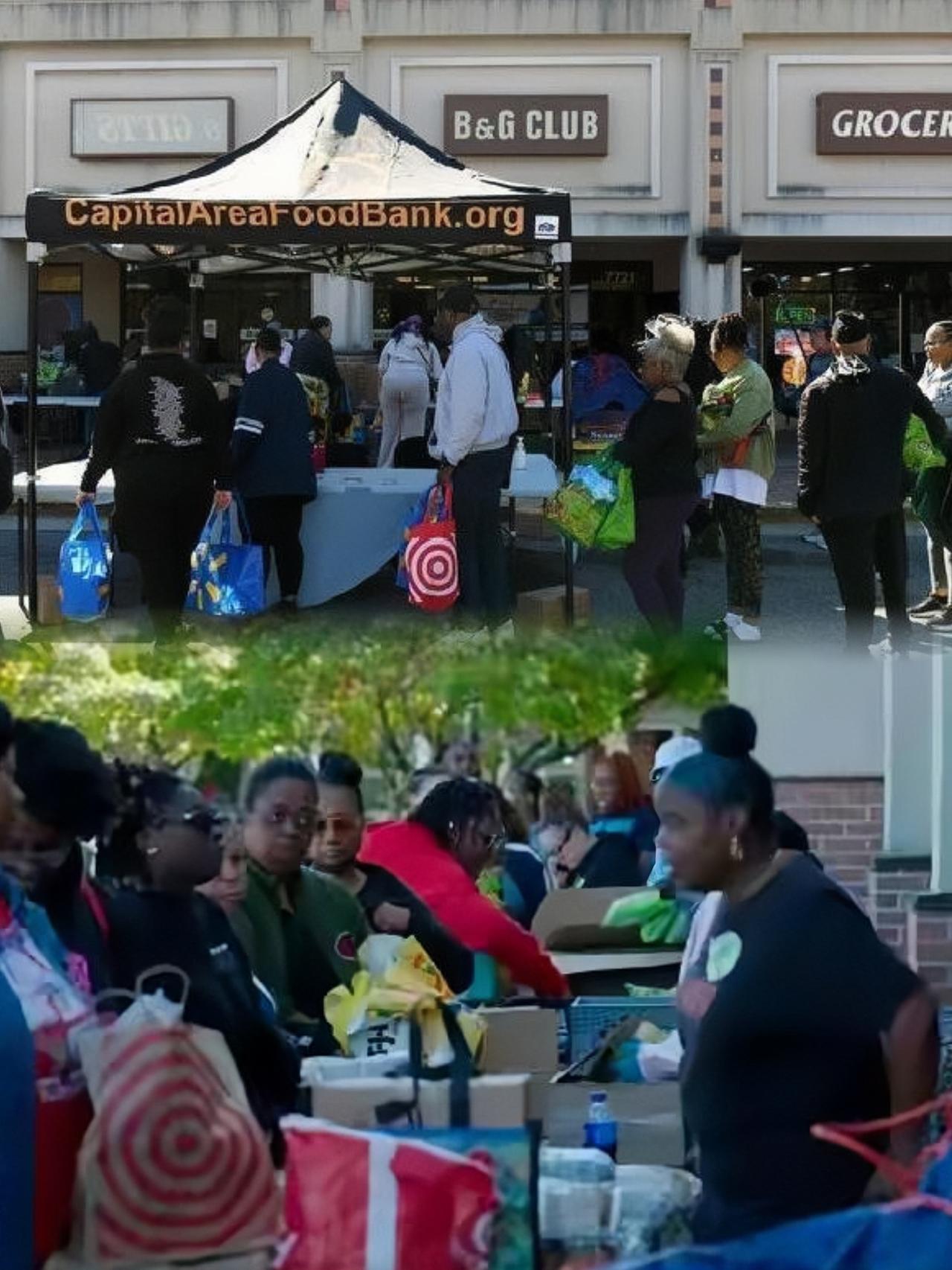 美国的一位公务员，因为被停薪了，所以没有工资，他家里就彻底断粮了。

他不得不开