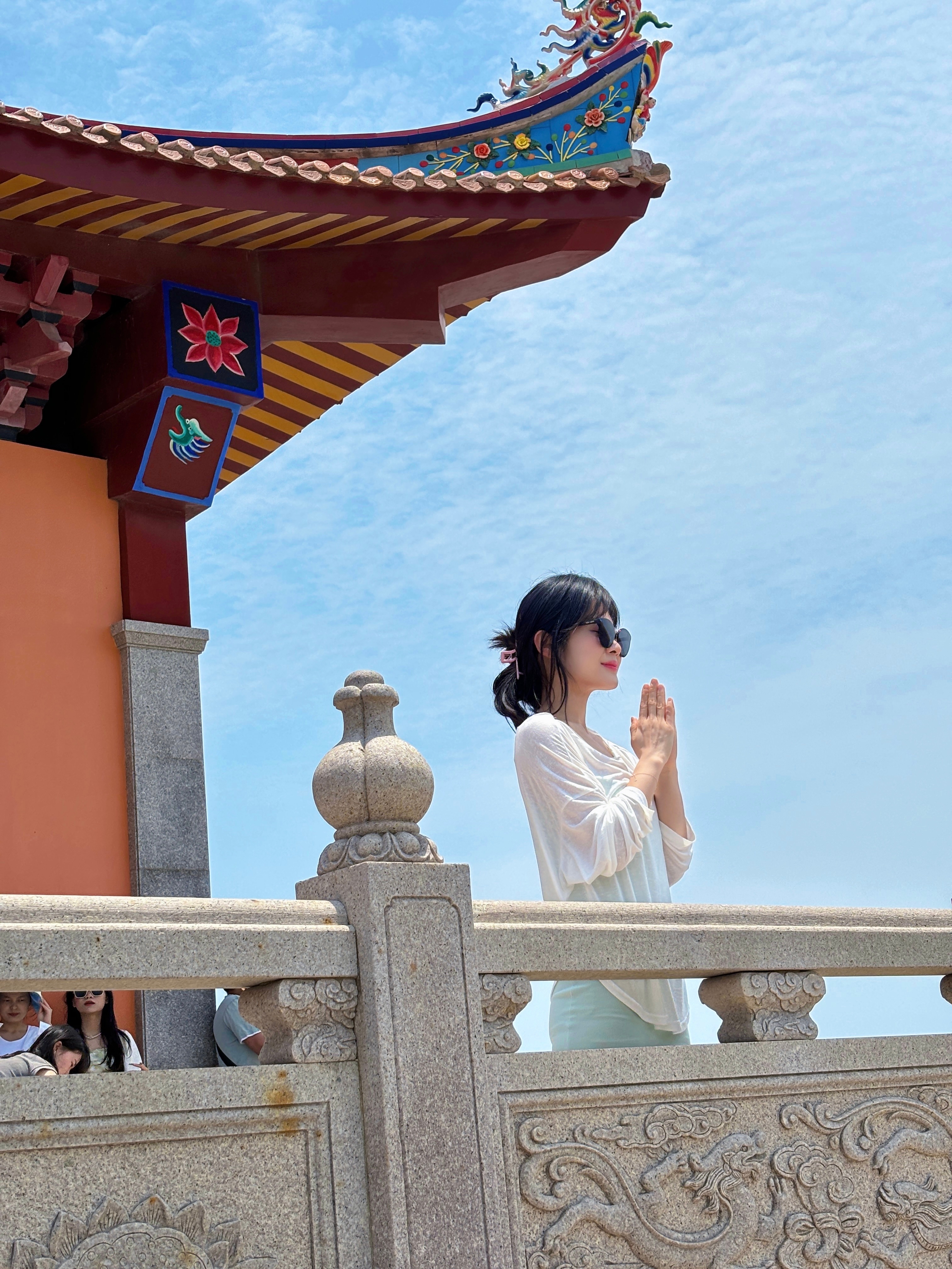 海上生庙  庙里看海⛩️一面佛国  一面人间🌊  ​​​